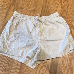 Abercrombie Linen Blend Short - Tan